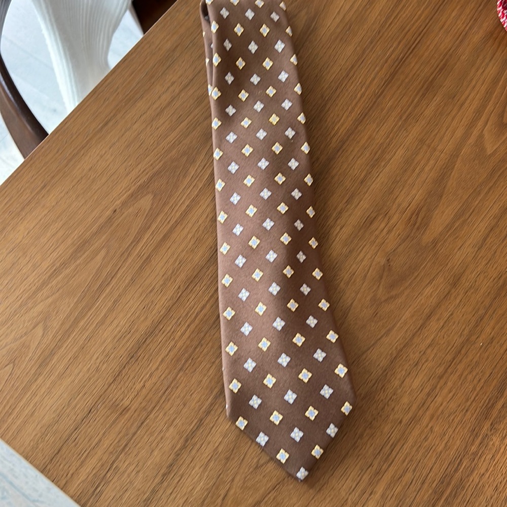 NWOT Peter Elliot 100% silk tie